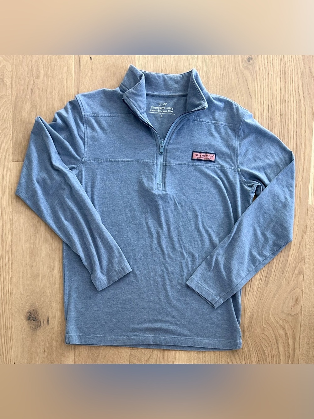 Vineyard Vines Edgartown Shep 1/4 Zip Shirt - Size Small